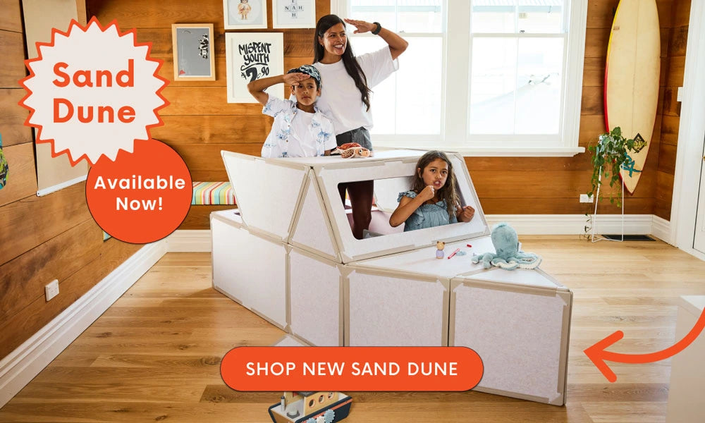 Slide here to reveal Sand Dune, the newest colour by Superspace