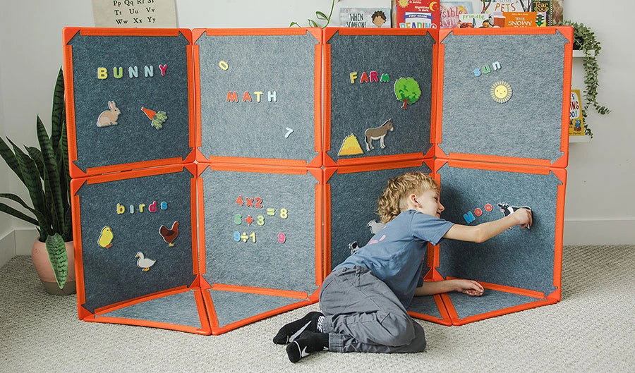 Try the Farmyard Pack by Superspace to enhance creativity in the classroom and at home. Supercharge your Superspace fun! The giant magnetic tiles are sold separately. 