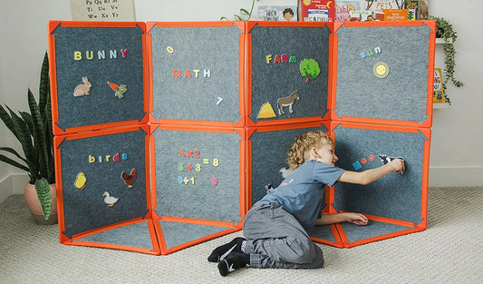Try the Farmyard Pack by Superspace to enhance creativity in the classroom and at home. Supercharge your Superspace fun! The giant magnetic tiles are sold separately. 