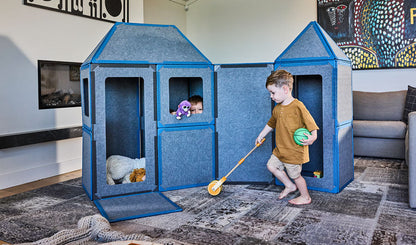 The Rectangles Add-On Pack by Superspace in the Charcoal Color Variant