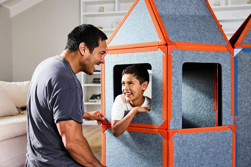 The Family Pack transforms playtime into a family building adventure.