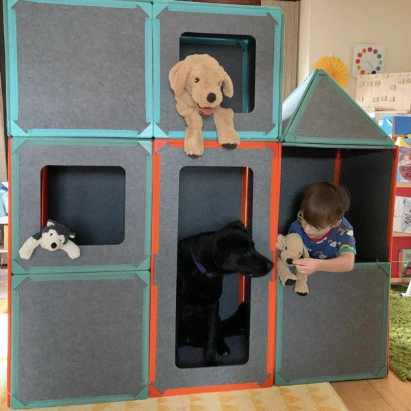 Superspace in the wild building forts