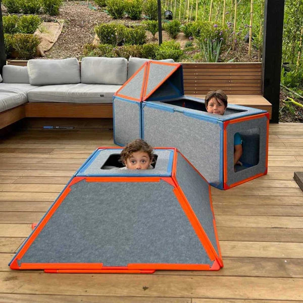 Superspace in the wild building forts outdoors