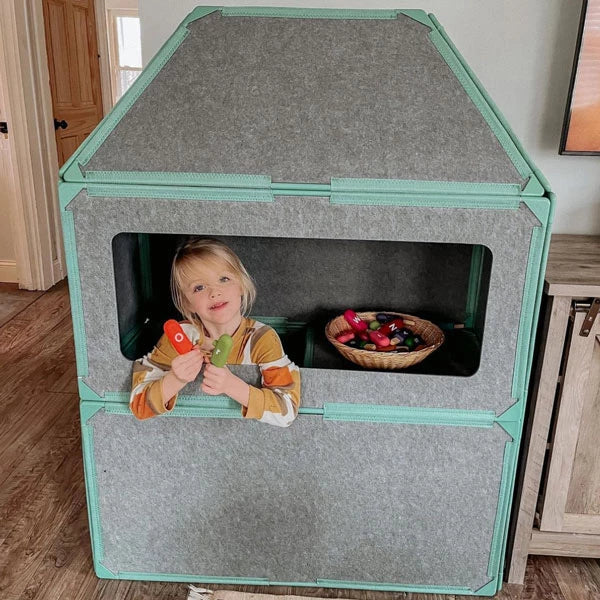 Superspace in the wild fort building for kids